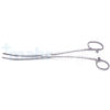 3 Bozeman Uterine Forceps 10″ Double Curved – ODM Surgical Grade – Made In Pakistan